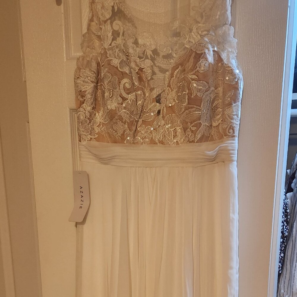 Azazie wedding dress